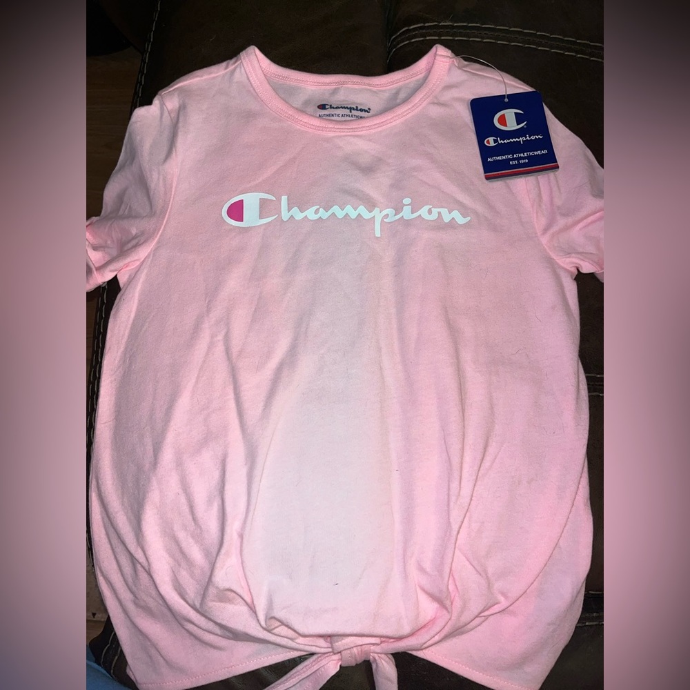 Kids (girls) champion tee shirt